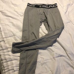Head long compression pants warm